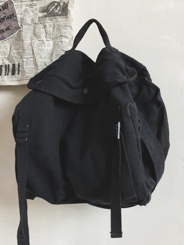 Vintage Large Canvas Messenger Bag-3